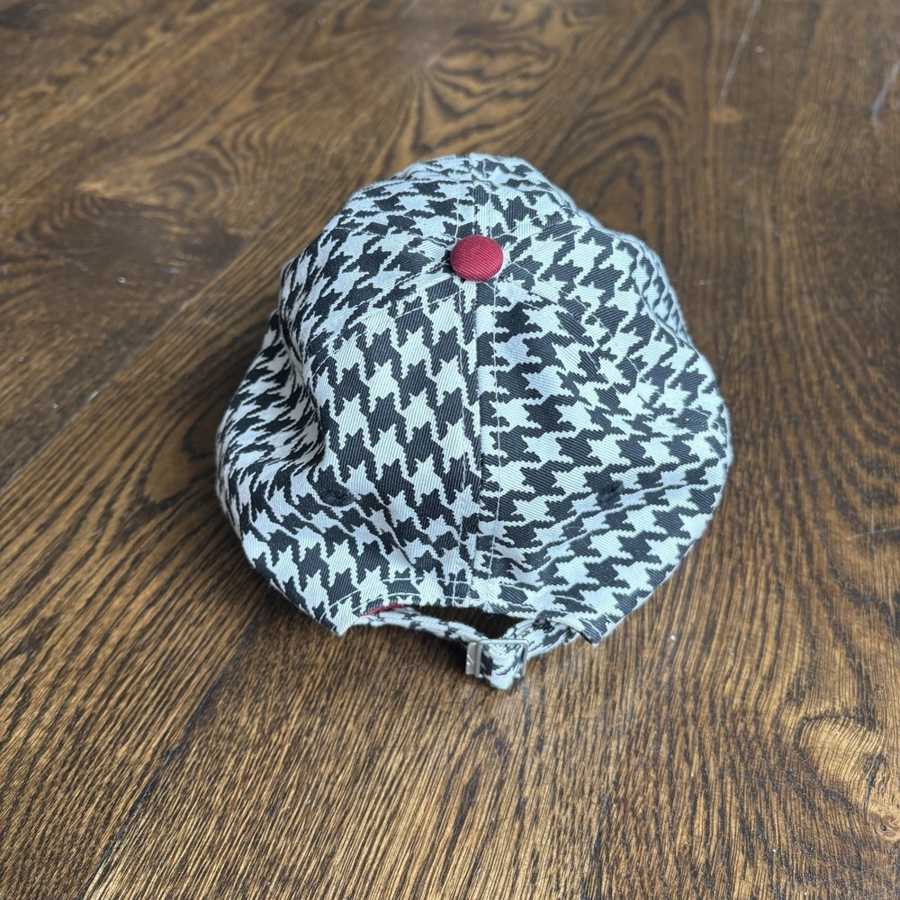 Nike Team Alabama Crimson Tide Houndstooth Strapback Cap Unisex One Size - Picture 5 of 12